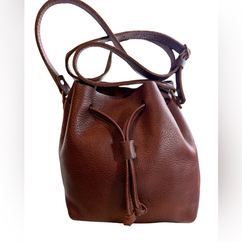 Portland Leather Bucket Small